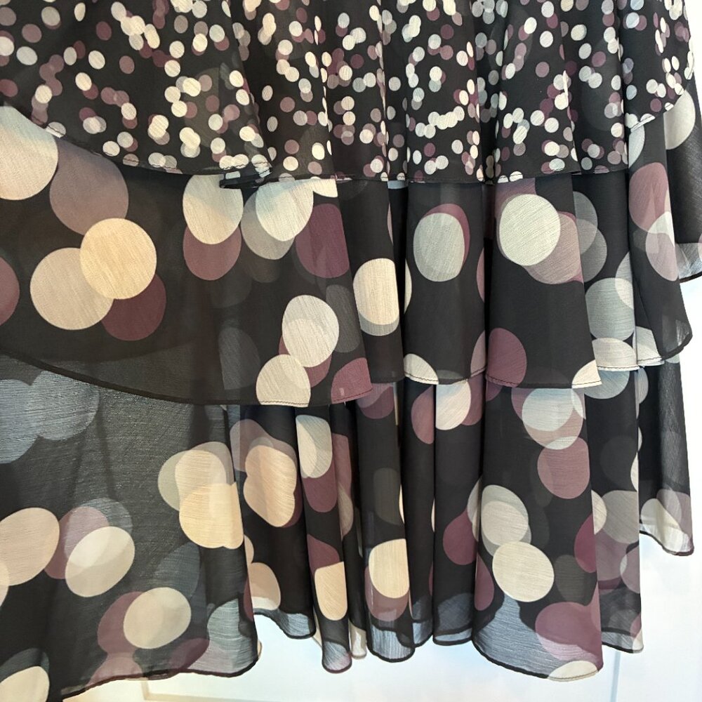 MISA Los Angeles Eliana Polka Dot Halter Midi Dress - Picture 9 of 15
